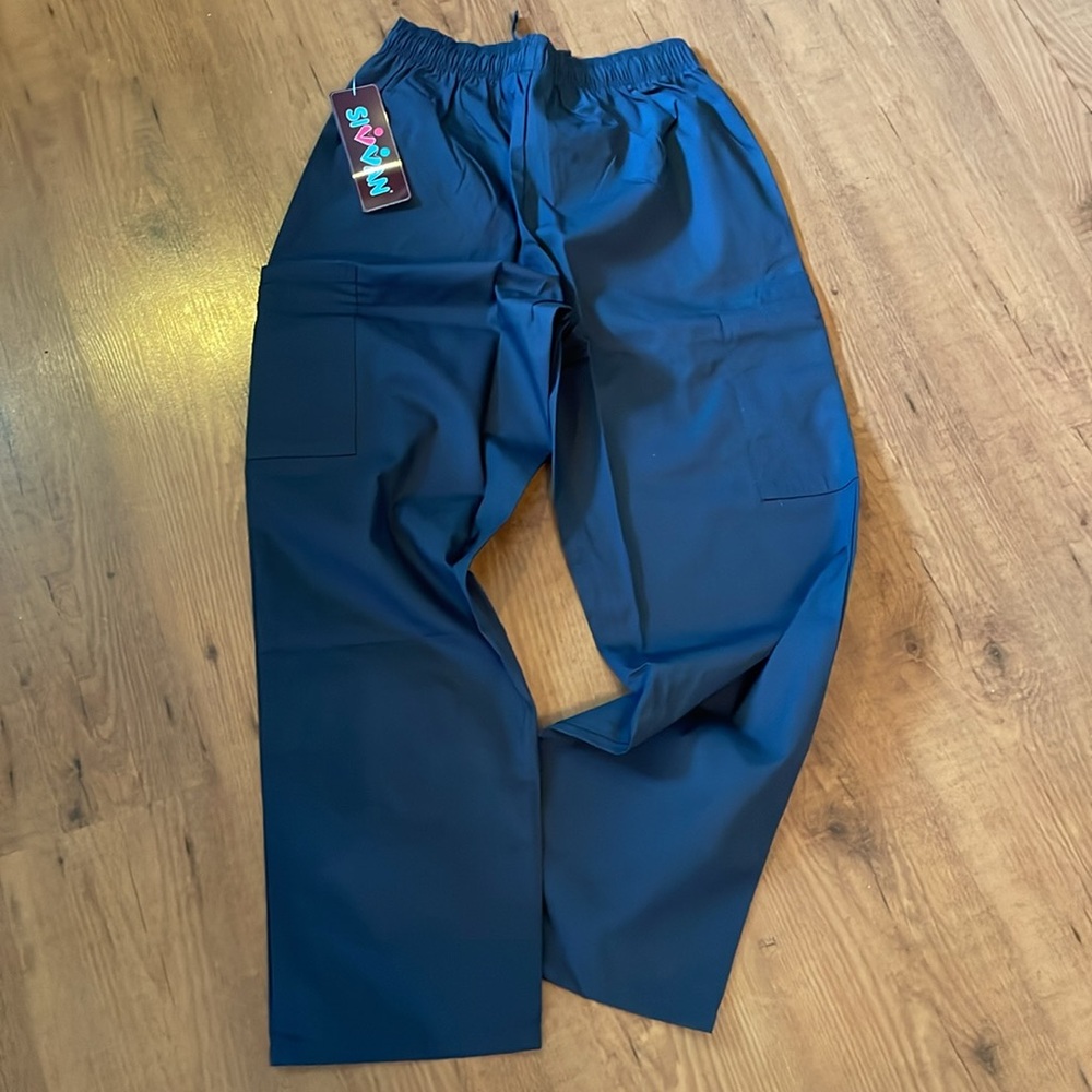 Sivvan grey classic fit nurse scrub pants NWT - Picture 5 of 8